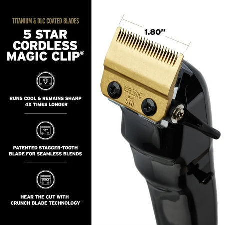 Wahl 5-Star Cordless Barber Combo - Skilled Barber